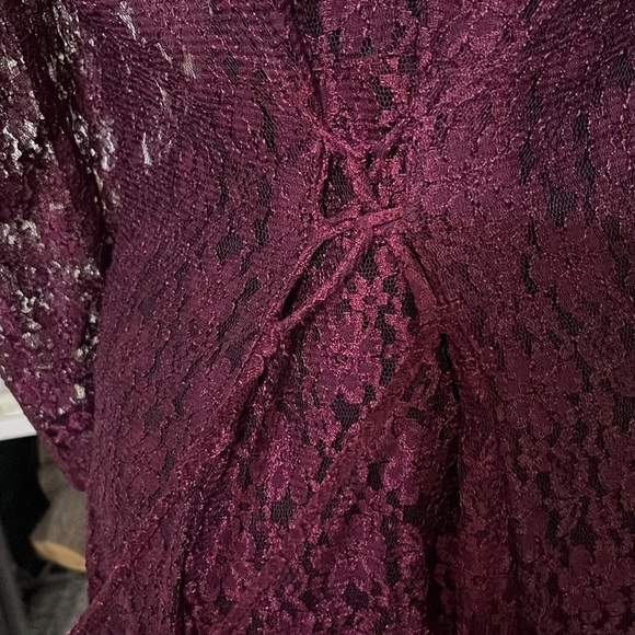 Vintage 80’s Sarah Richards plus corset lace jacket dress 14 - Picture 6 of 8